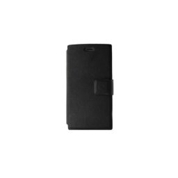 Husa Nokia Lumia 530 Wallet Case Black Celly