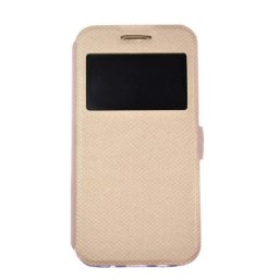 Husa FlipCover Book Nokia 8 Gold Fashion S-View