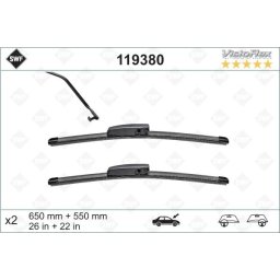 Set stergatoare parbriz SWF Visioflex 650/550 Renault Megane Scenic II
