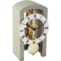Ceas de birou mecanic Hermle 23015-D10721 gri