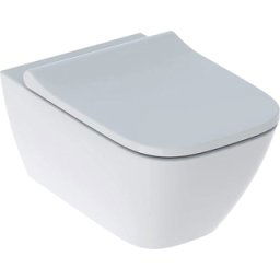 Set vas WC suspendat Geberit Smyle Square Rimfree
