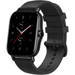 Ceas smartwatch Amazfit GTS 2, 1.65 inchi, GPS, SpO2, Midnight Black