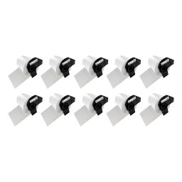 Set 10 role etichete adezive compatibile Brother DK-11241, 102 152 mm, pentru AWB, curierat si transport