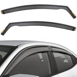 Set Paravanturi Auto Audi Q7 I 2006-2015 pentru Geamuri Fata WindDeflectors