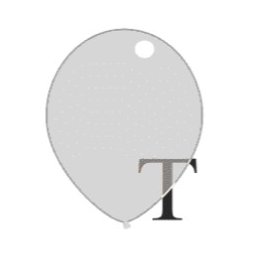 Set 25 baloane latex transparent clear 30 cm