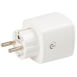 Priză inteligentă wireless 868 MHz, 10A, albă, Hikvision DS-PSP1-WE