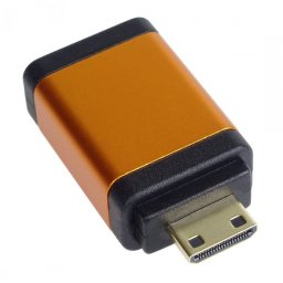 Adaptor HDMI-A la mini HDMI-C 4K60Hz M-T, kphdma-31