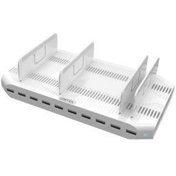 stație de andocare 10x USB 2,4A, 96W; Y-2172