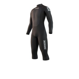 Costum neopren bărbaţi Mystic Brand Longarm Shortleg 3/2 Bzip Flatlock black