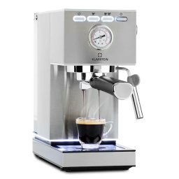 Klarstein Pausa, aparat de cafea,1350 W, 20 bar, 1,4 l, oțel inoxidabil (TK42-PausaSilv)
