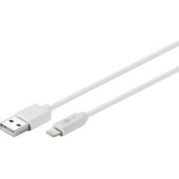 Goobay cable Lightning white 1,0m - 54600