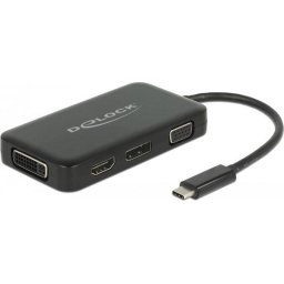 DeLOCK C St > VGA/HDMI/DVI DP blue - black