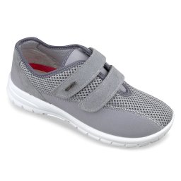 Adidasi confort, stretch, pentru femei OrtoMed 4009-T84 gri