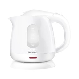 Fierbător de apă 1 l 1100W/230V alb Sencor