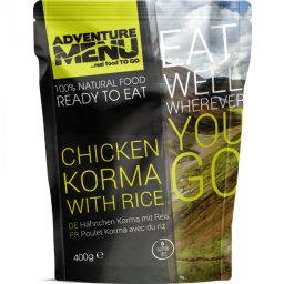 Adventure Menu Pui Korma cu orez 400 g