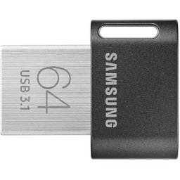 Memorie USB Samsung FIT Plus, 64GB, USB 3.1, negru