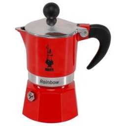 Espressoare pentru aragaz Rainbow 4961, 50 ml, 1 cesti, Rosu