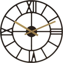Ceas de perete quartz Hermle 30915-032100 negru, 70 cm