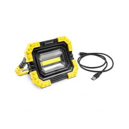 Lampa de lucru LED cu acumulator PWLS 06-10, Acumulator 4,4Ah, Lampi COB-LED, 3 moduri iluminare