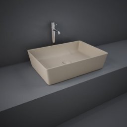 Lavoar dreptunghiular Rak Feeling 50x36cm cappucino mat
