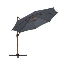 Umbrela gradina/terasa, cu articulatie, antracit, 300 cm, Roma