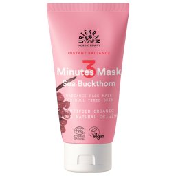 Masca de fata bio cu catina pentru stralucire, instant 3 minute 75ml Urtekram
