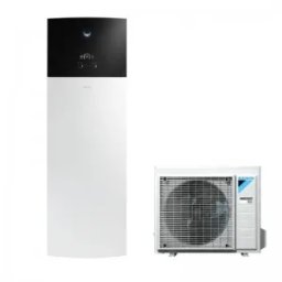 Pompa de caldura Daikin Altherma 3 R F 6kW EHVH08S18E9W-ERGA06EV cu rezervor de 180L pentru incalzire si apa calda menajera , clasa energetica A+++, control WIFI, booster electric 9kW