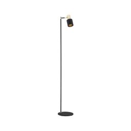 Lampadar DORIA 1xE27/15W/230V negru/alamă Argon 4259