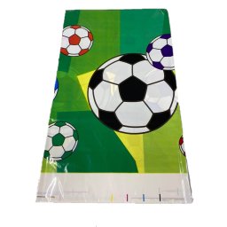 Fata de masa plastic fotbal 108 180 cm
