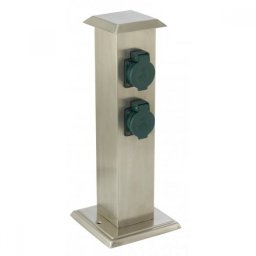 Stâlp 4 prize exterior Eglo Park 4 90748, 40 cm, inox, max. 3680 W