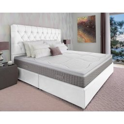 Saltea Ortopedica iSomn Viktus Bodyguard Memory Pocket 7 zone 180x200 cm, arcuri individuale, memory foam, medie, 30 cm, anatomica, husa antialergica, detasabila, lavabila