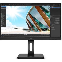 Monitor AOC Q24P2Q 23.8 inch WQHD IPS 4ms 75Hz Black