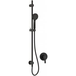 Arnika set de dus cu functie de alimentare 2 in1 cu baterie finisaj negru NAC_N9TP