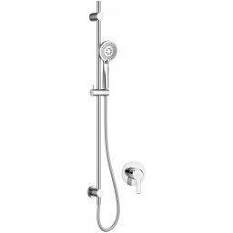 Arnika set de dus cu functie de alimentare 2 in1 cu baterie finisaj crom NAC_09TP