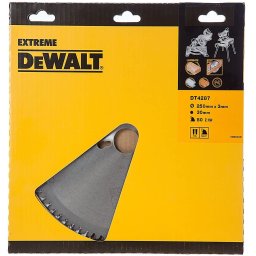 Disc Taiere DeWalt DT4287, 250 x 30 mm, 80 Dinti, Vidia Neg Atb