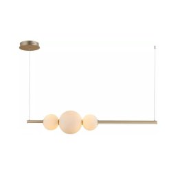 Lustră LED pe cablu dimabilă SANDRA LED/48W/230V aurie Azzardo AZ4427