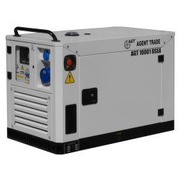 Generator de curent monofazat AGT 10001 DSEA, isonorizat, 9.6 kVA + Automatizare ATS 22S