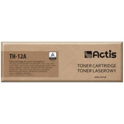 Actis TH-12A toner for HP printer; HP 12A Q2612A, Canon FX-10, Canon CRG-703 replacement; Standard, 2000 pages; black