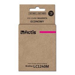 Actis KB-1240M ink for Brother printer; Brother LC1240M/LC1220M replacement; Standard; 19 ml; magenta.