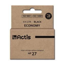 Actis KH-27R ink for HP printer; HP 27 C8727A replacement; Standard; 20 ml; black