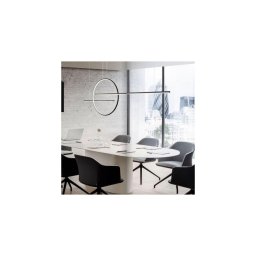 Lustră LED dimabilă pe cablu Redo 01-1737 GIOTTO LED/56W/230V negru