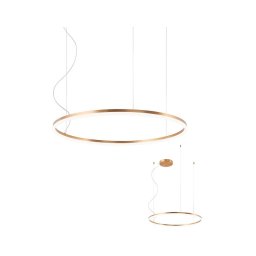 Redo 01-1713 - LED lustra dimabilă pe cablu ORBIT LED/55W/230V bronz
