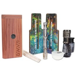 Set Pipa Vaporizator mecanic VapCap M Cedar DynaVap (USA)