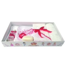 Trusou botez fetita, rosu, nepersonalizat - ILIF204062