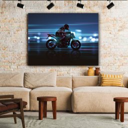 Tablou Futuristic motorbike