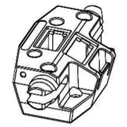 Capac display central coloana directie Dualtron X & X2
