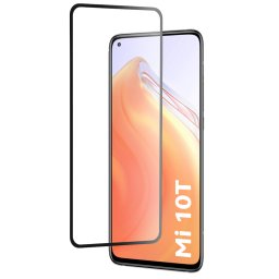 Folie sticla securizata Xiaomi Mi 10T Mi 10T Pro, Mocolo 3D Full Glue, Negru