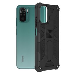 Husa Xiaomi Redmi Note 10 10S, Techsuit Blazor, Negru