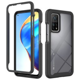 Husa Defense 360 + folie protectie pentru Xiaomi Mi 10T Mi 10T Pro, Negru