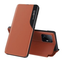 Husa tip carte Xiaomi 11T 11T Pro, eFold Book View, Orange